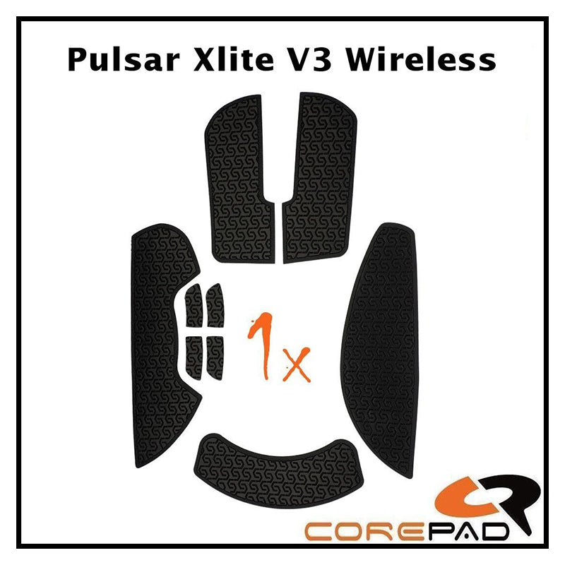 Corepad Grips Pulsar Xlite V3/V4 Wireless Soft Black