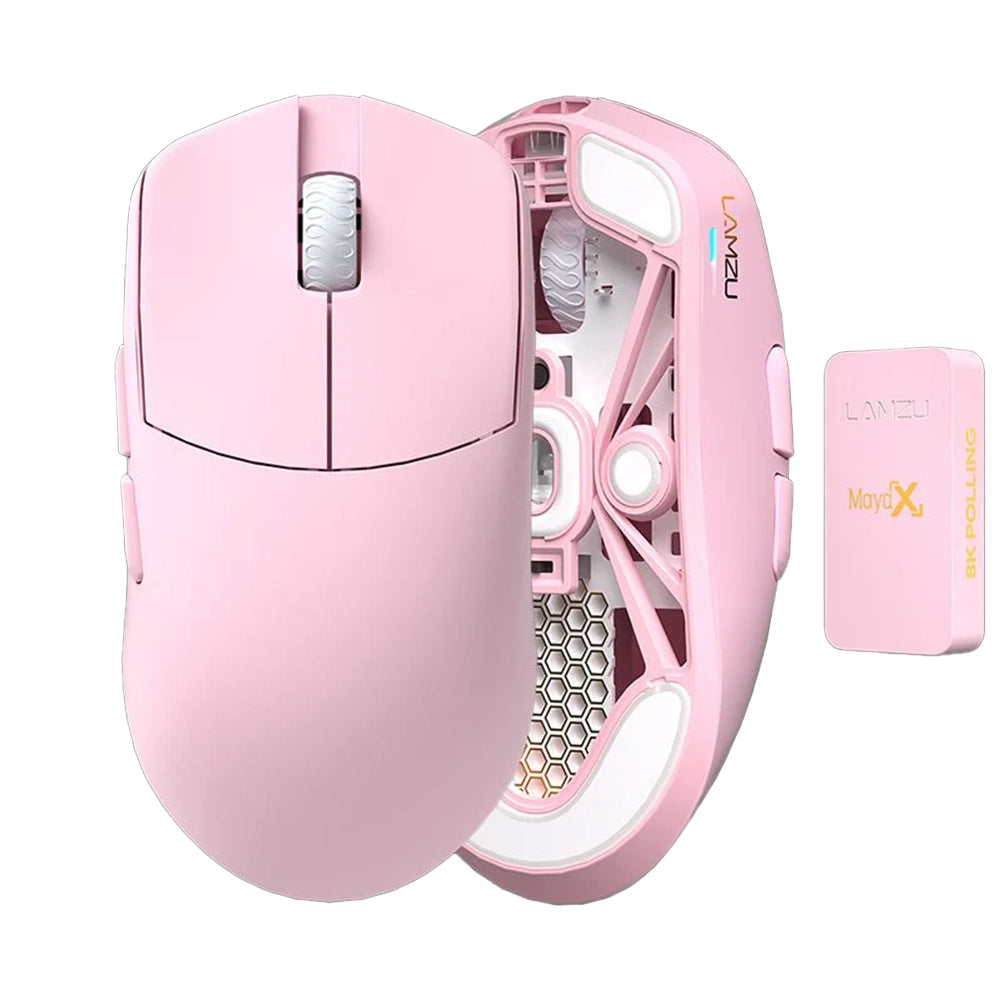 Lamzu Maya X 8K Wireless Light Pink