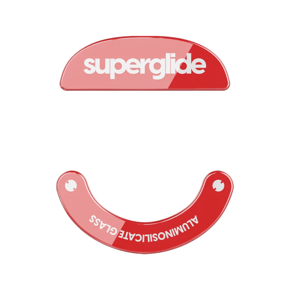 Superglide Type-S Glass Skates Pulsar X2 Series Red