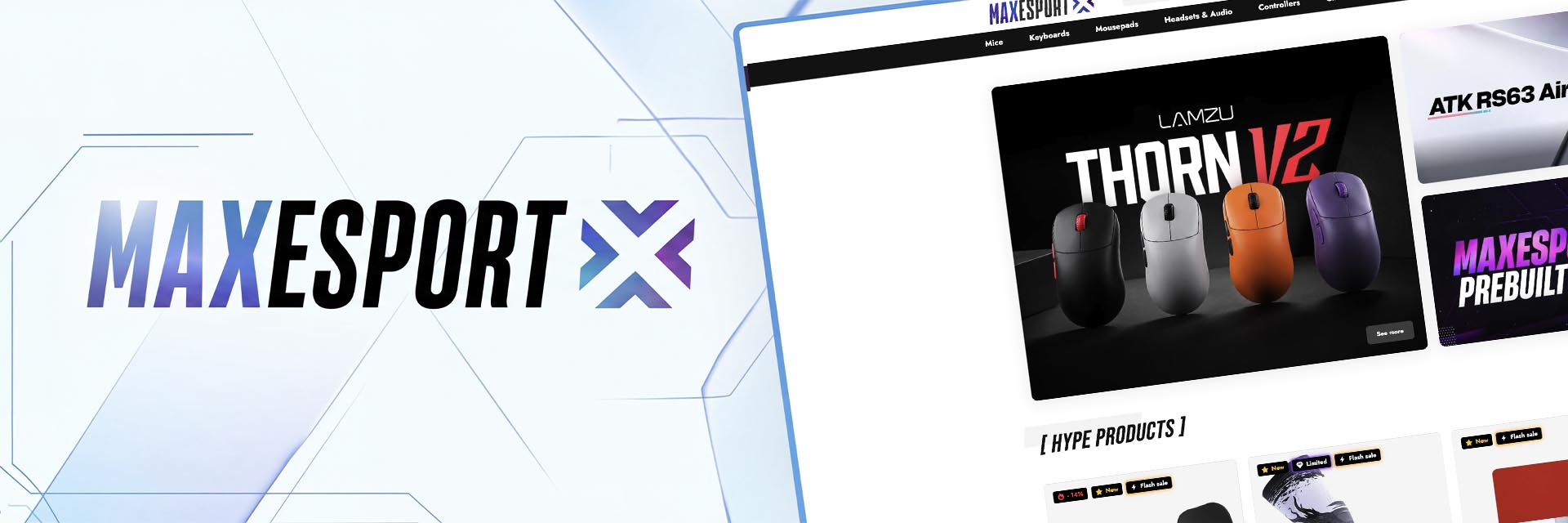 Maxesport new website !