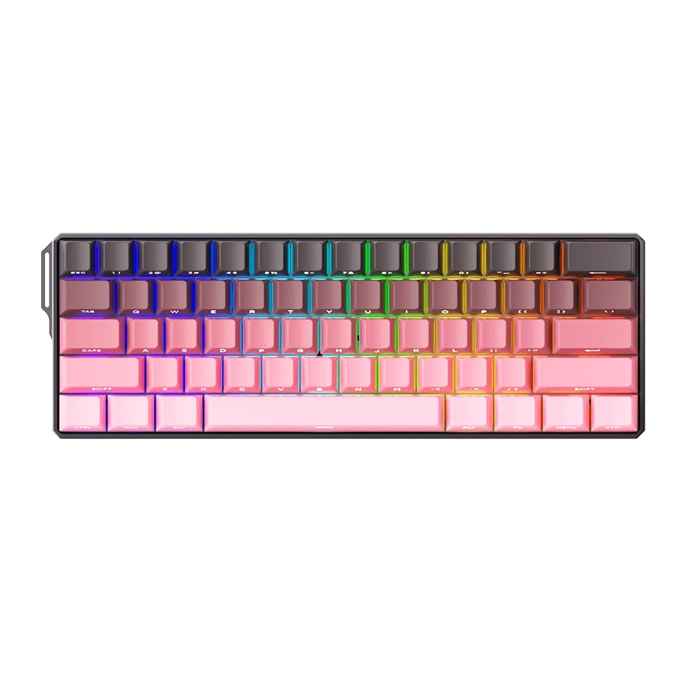 MonsGeek FUN60 ULTRA HE ANSI US Black and Pink Gradient