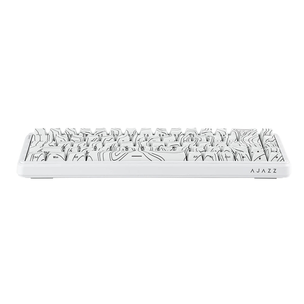 Ajazz AK680 MAX Magnetic ANSI US Blanc Side-Printed