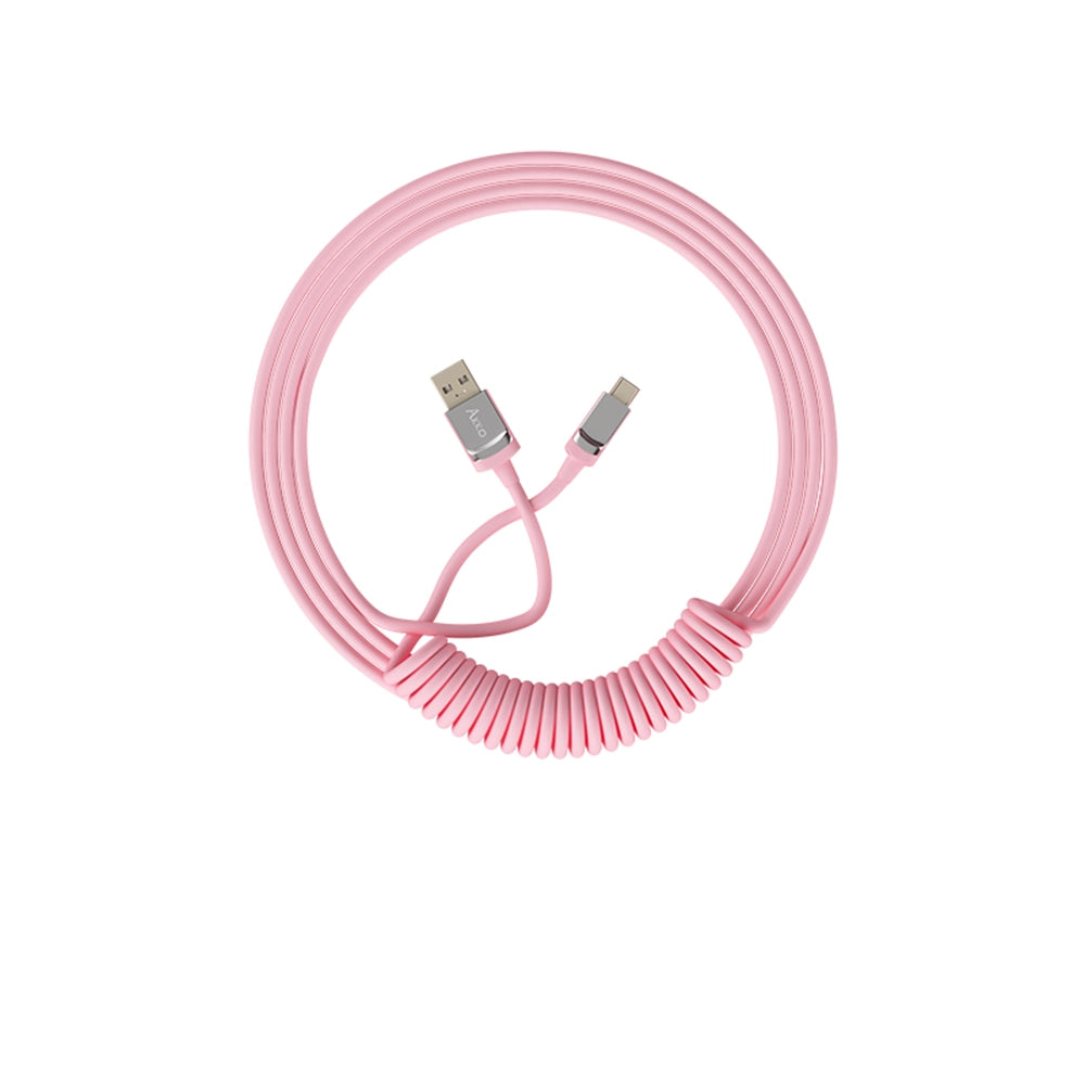 Akko Coiled Cable Rose