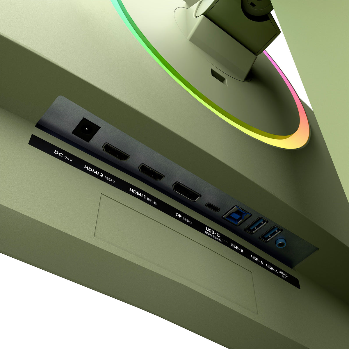 Arozzi Nova 49" VA DQHD 165Hz - Forest Green