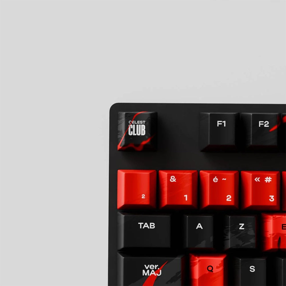 CelestClub Embrace the Grind PBT Keycaps Set