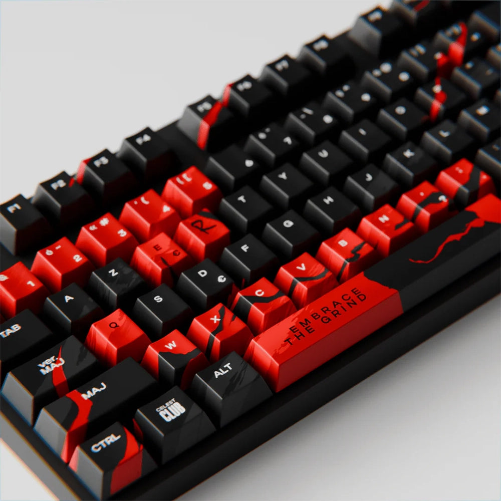 CelestClub Embrace the Grind PBT Keycaps Set