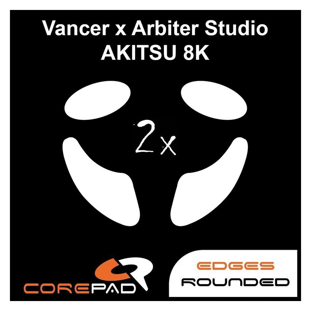 Corepad Patins Teflon PRO Vancer x Arbiter Studio AKITSU 8K