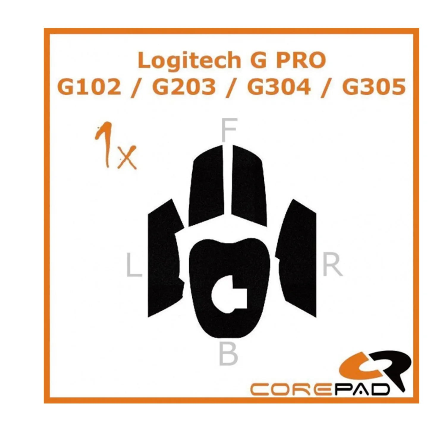 Corepad Grips Logitech G Pro / G102 / G203 / G304 / G305