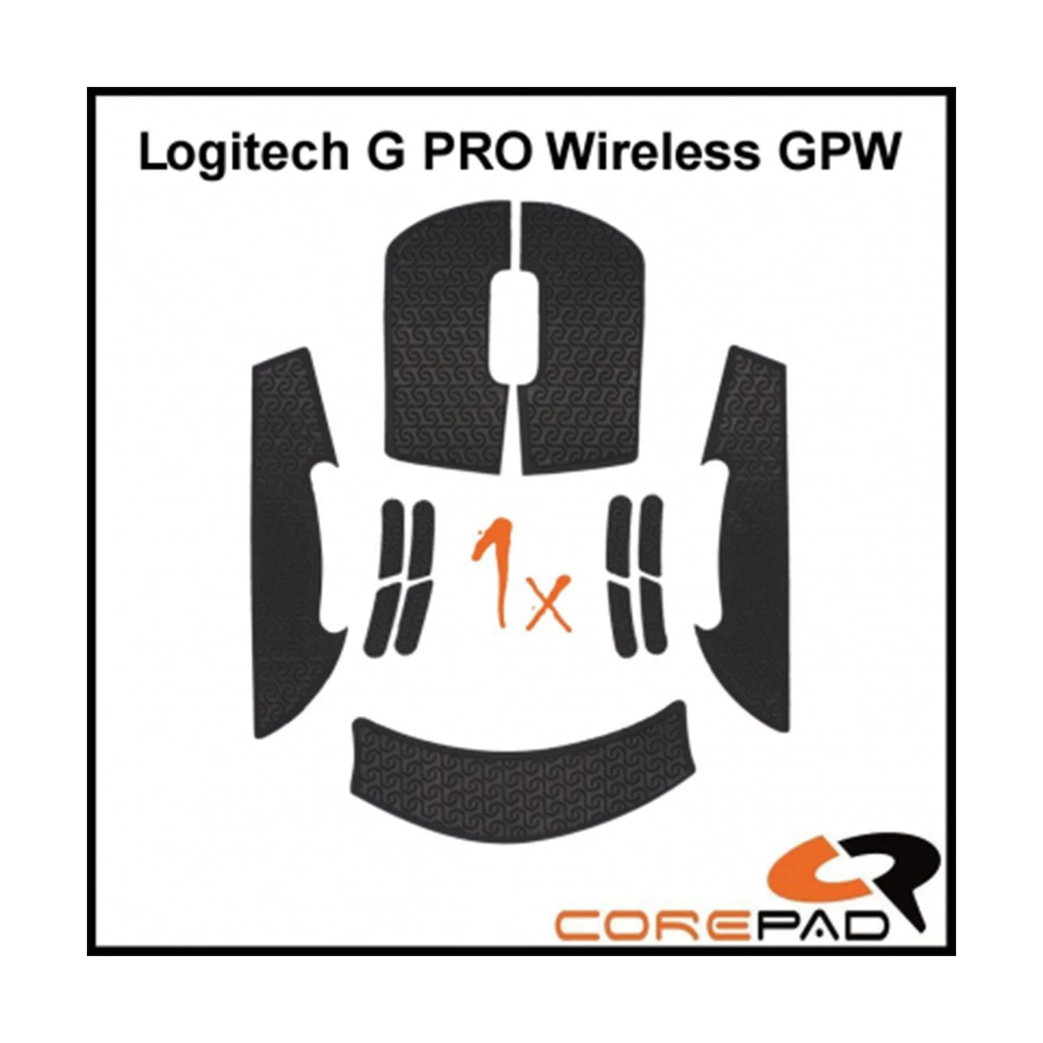 Corepad Grips Logitech G Pro Wireless Soft Noir