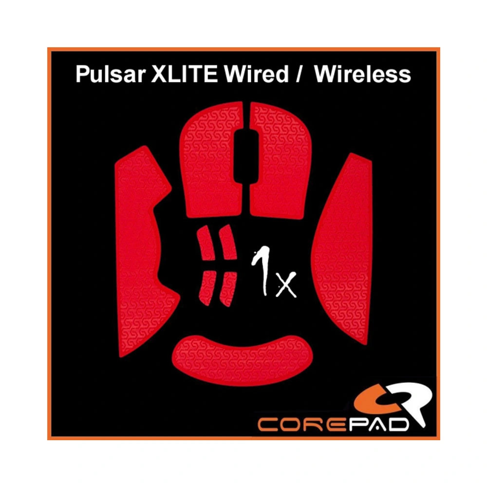 Corepad Grips Pulsar XLITE Wired/Wireless Soft Red