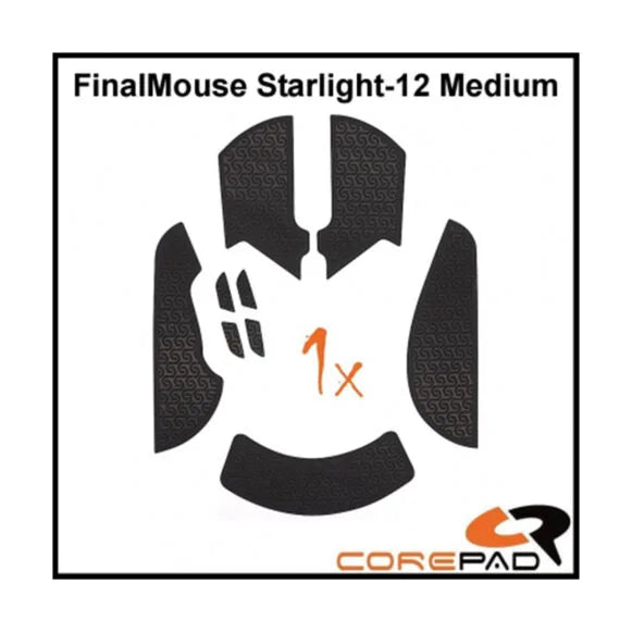 Corepad Grips FinalMouse Starlight 12 Medium Soft Noir