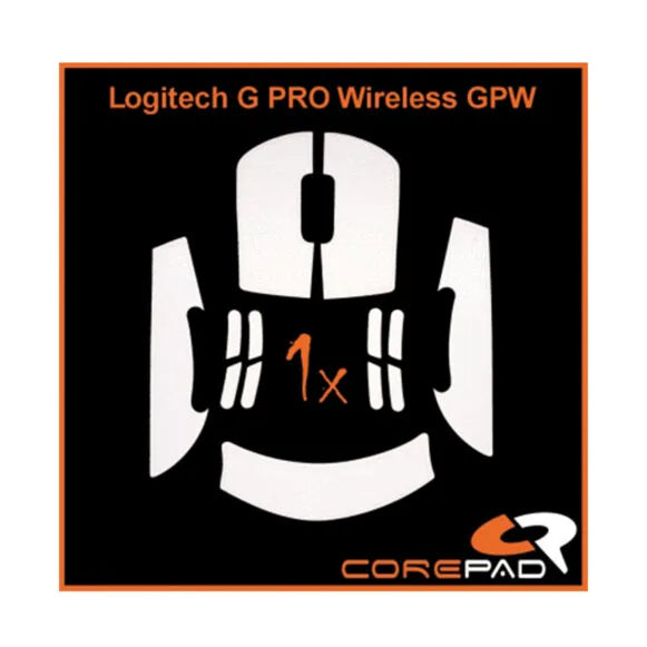 Corepad Grips Logitech G Pro Wireless Soft Blanc