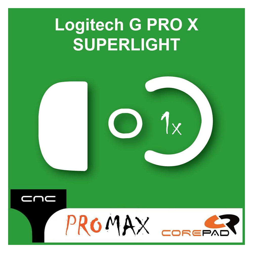 Corepad Patins Teflon PRO MAX Logitech G PRO X SUPERLIGHT 1