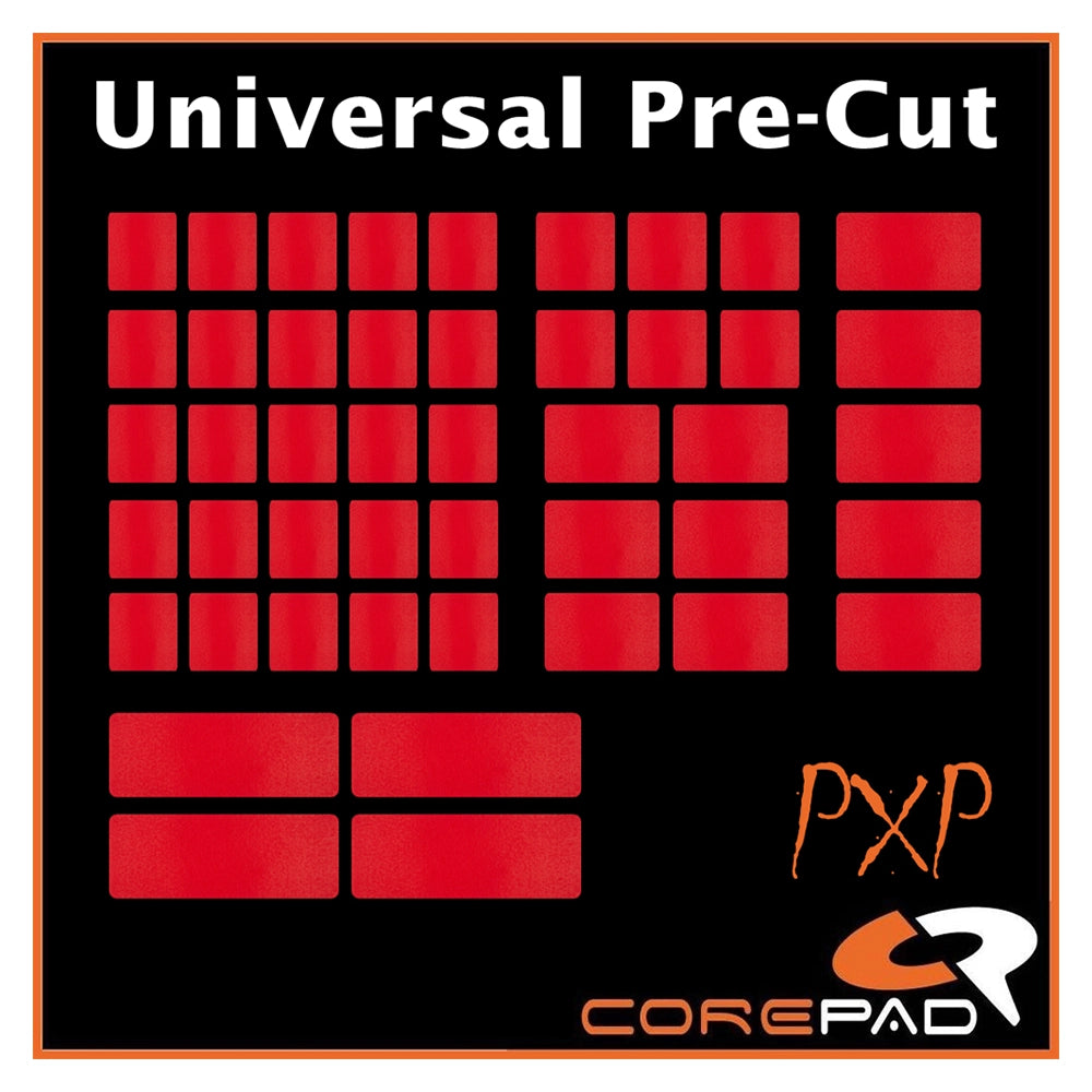 Corepad Grips PXP Universal Pre-Cut Keyboard & Mouse Red