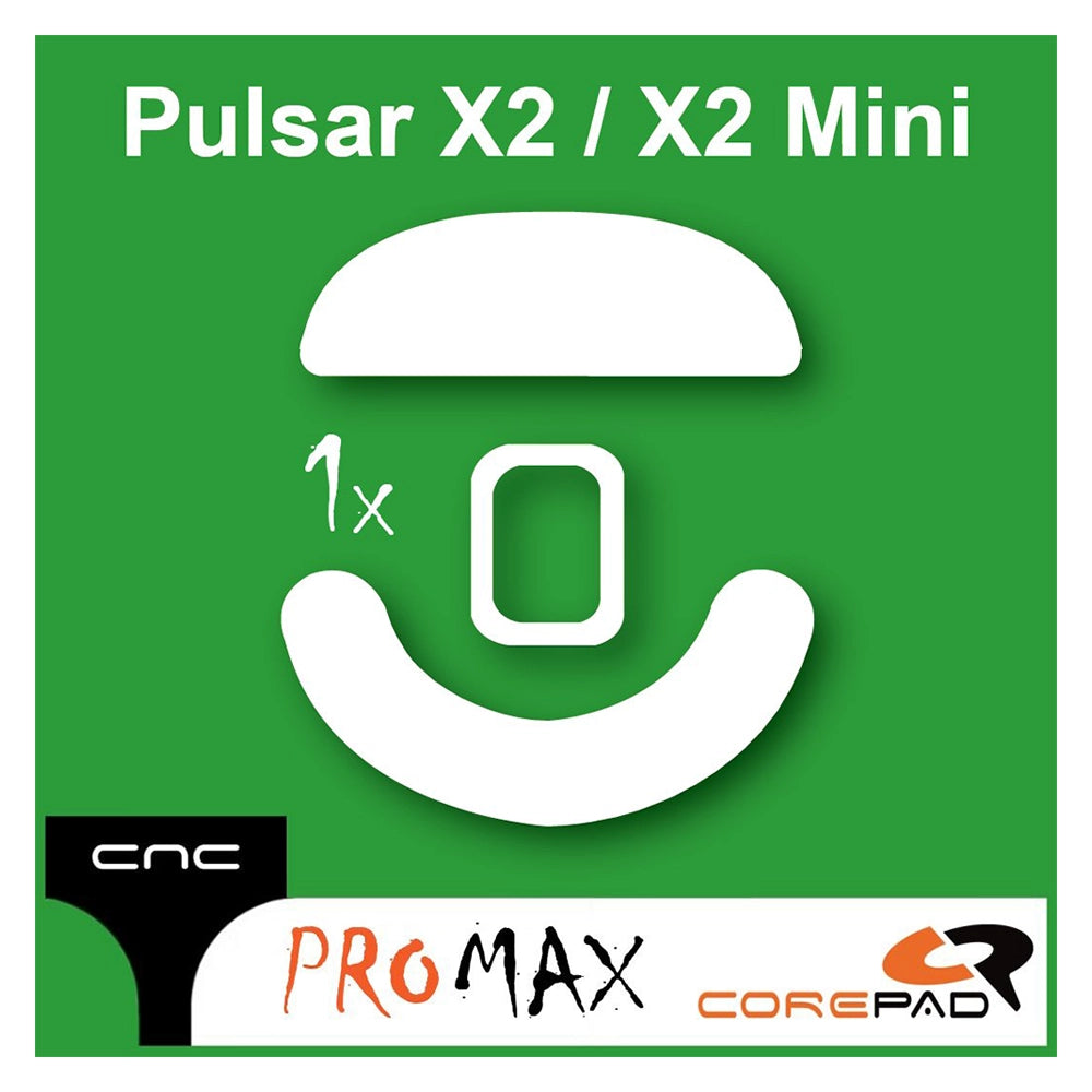 Corepad Skates Teflon PRO MAX Pulsar X2 / X2 V2 / X2H / X2A (Standard et Mini)