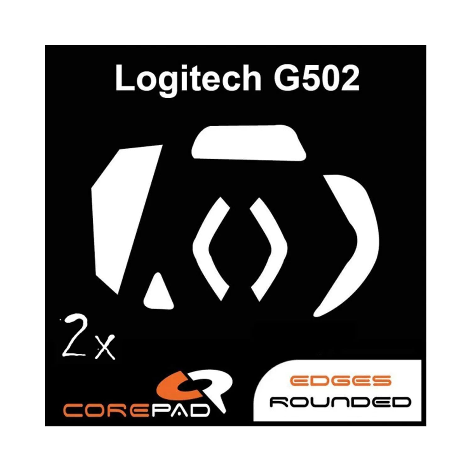 Corepad Patins Teflon PRO Logitech G502 Proteus Core / G502 Proteus Spectrum / G502 Hero
