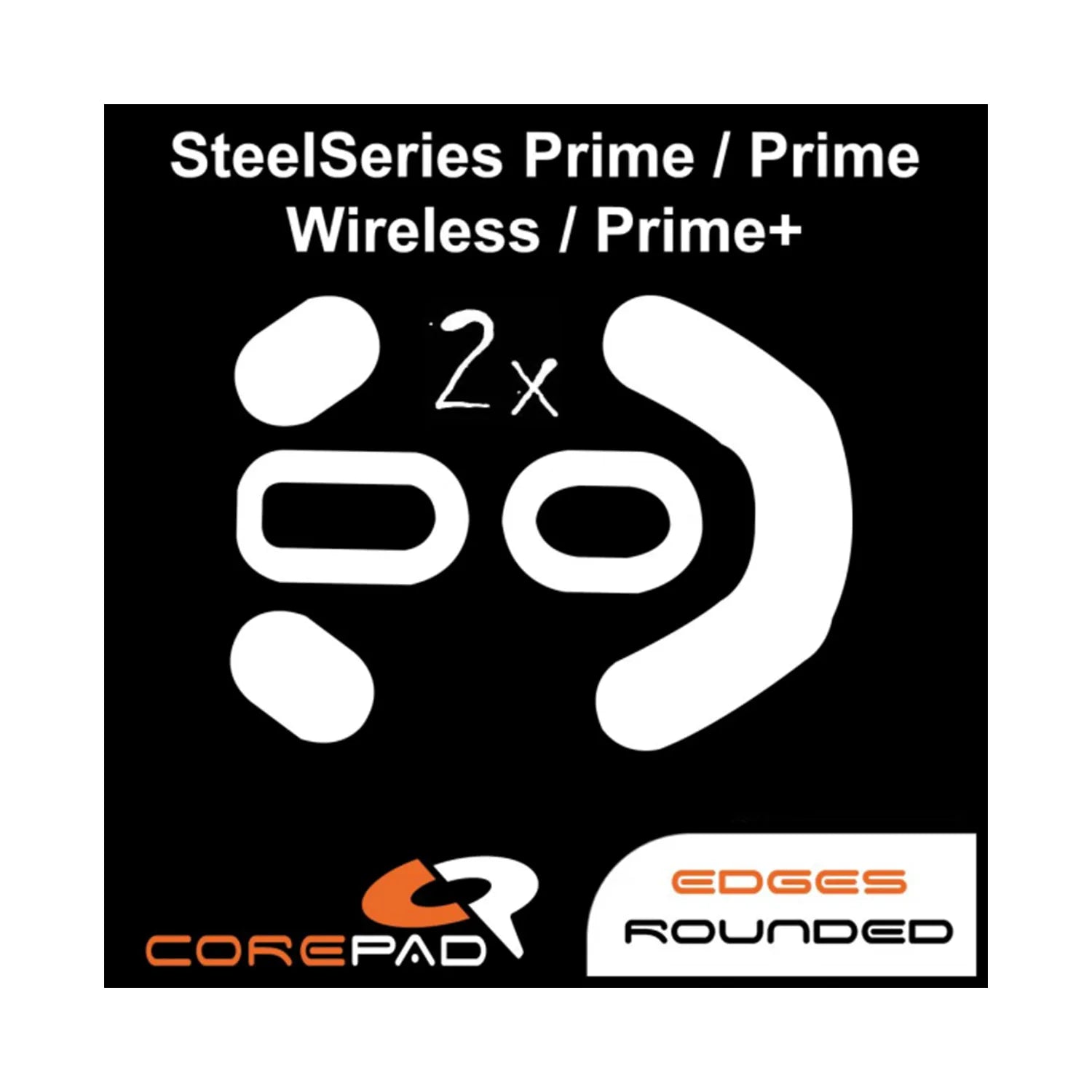 Corepad Skates Teflon PRO SteelSeries Prime Wired / Prime Wireless / Prime +