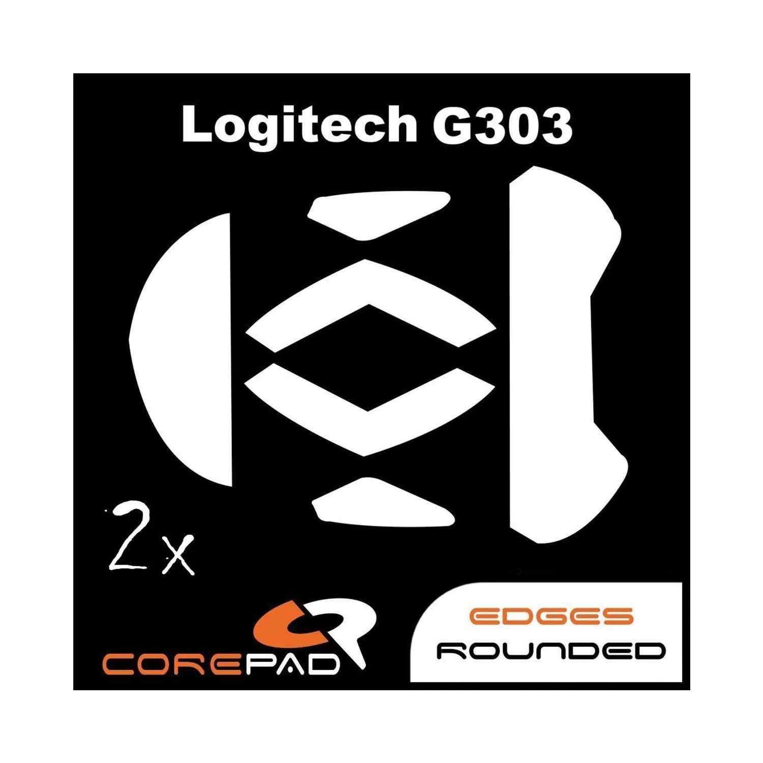 Corepad Skates Teflon PRO Logitech G303 Deadalus Apex