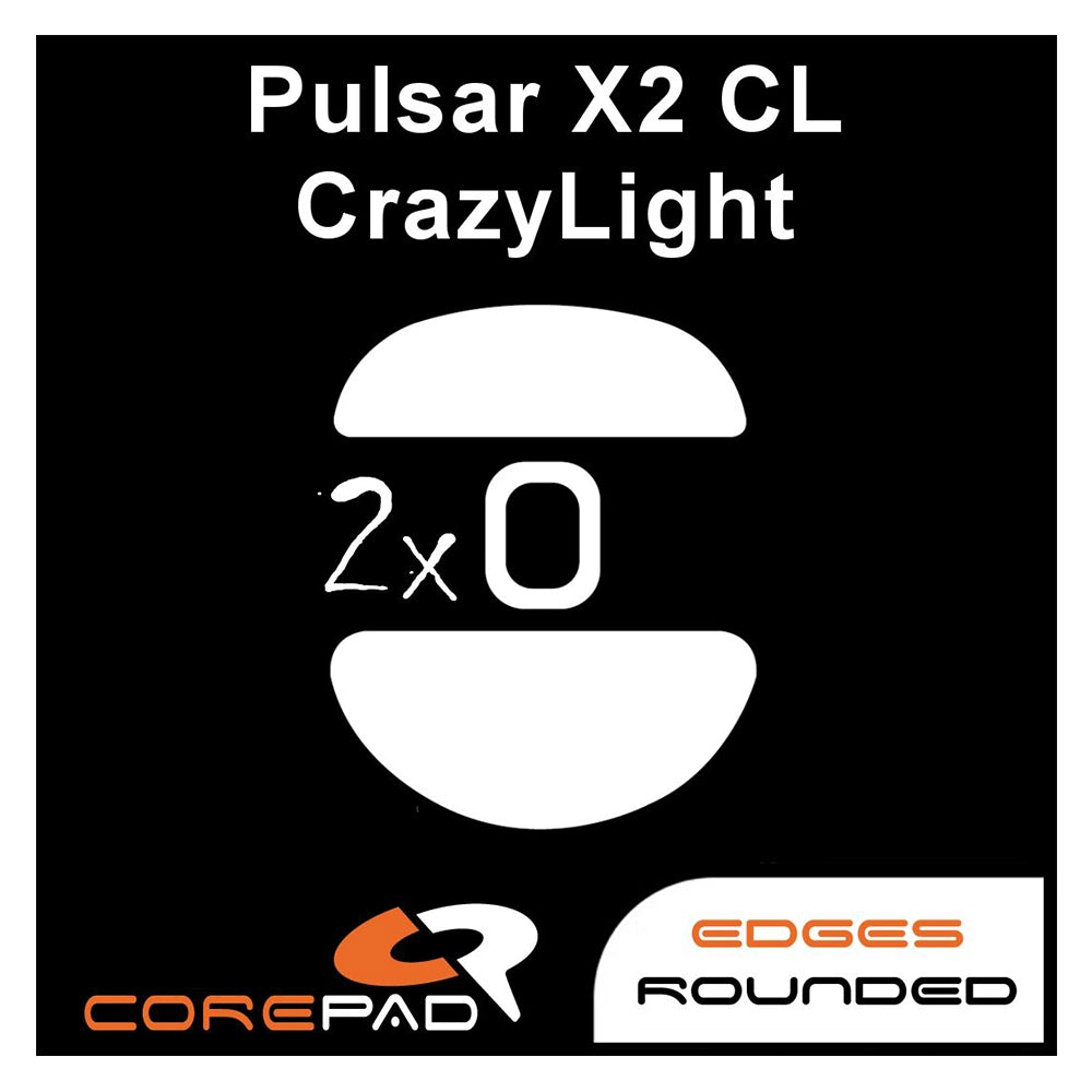 Corepad Skates Teflon PRO Pulsar X2 CrazyLight