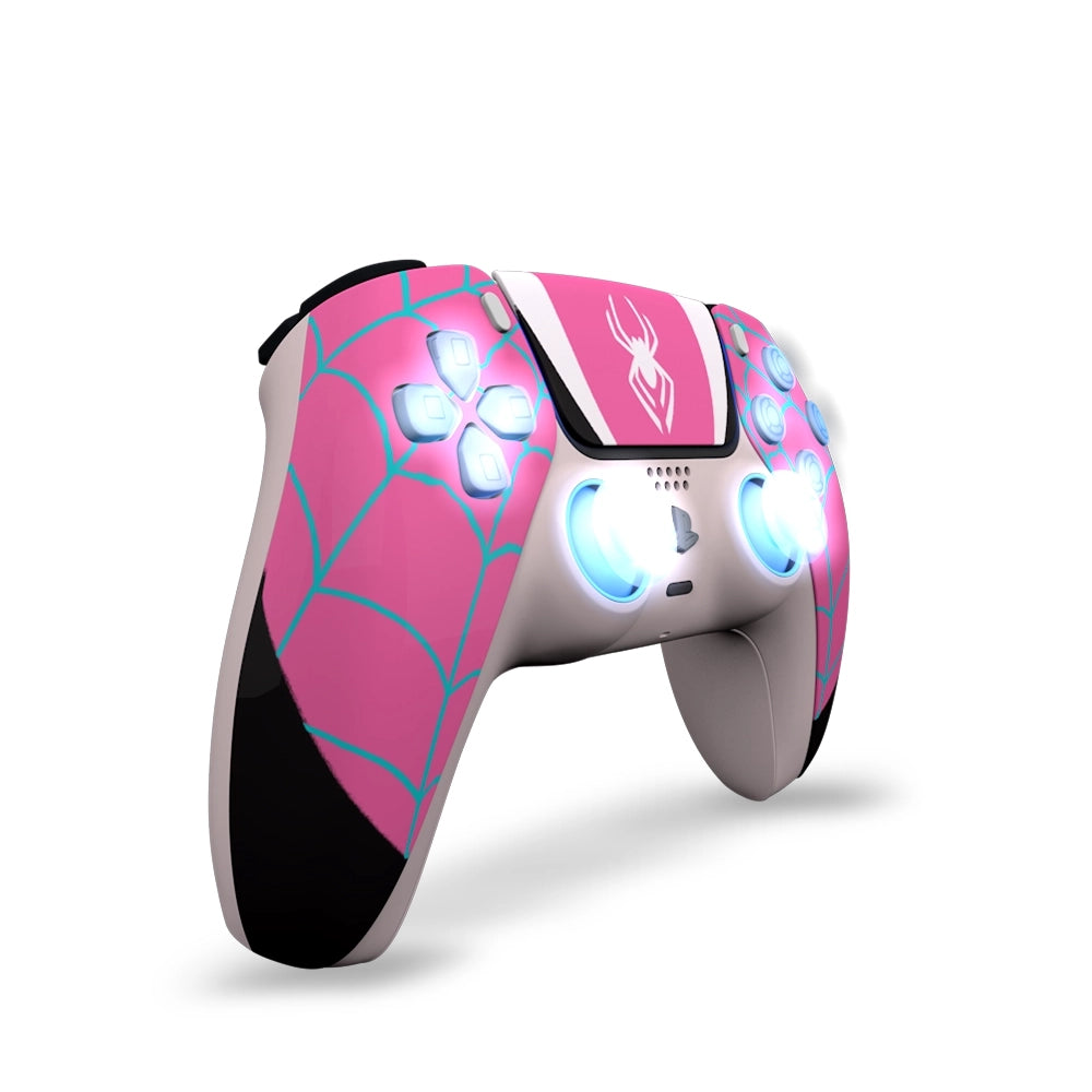 Draw My Pad PS5 Pink Venom LED
