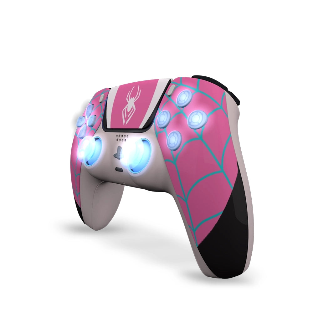 Draw My Pad PS5 Paddles Pink Venom LED