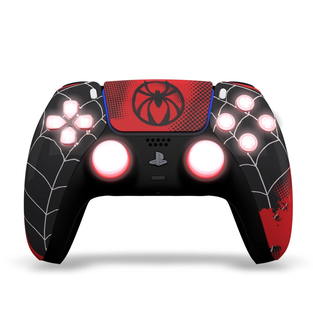 Draw My Pad PS5 Paddles Shadow Spider LED