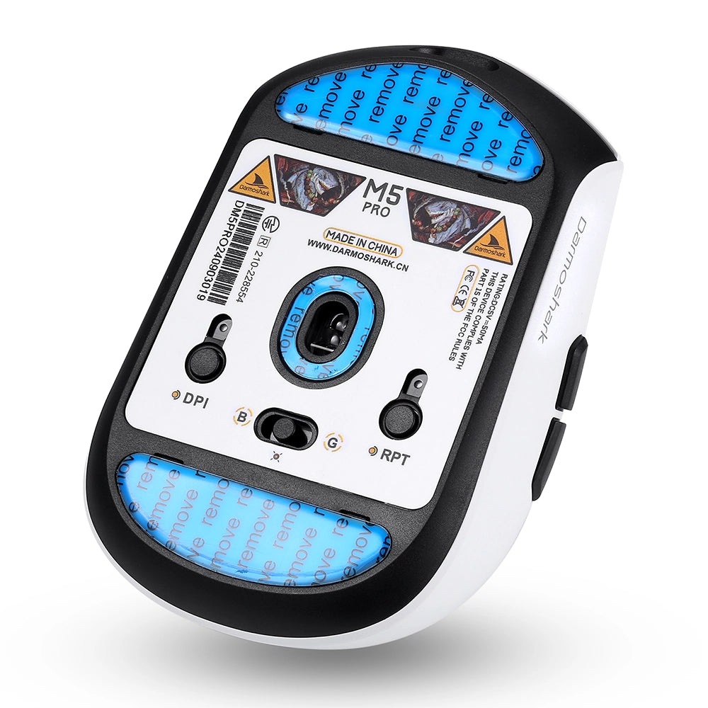 Darmoshark M5 PRO 8K Wireless Blanc