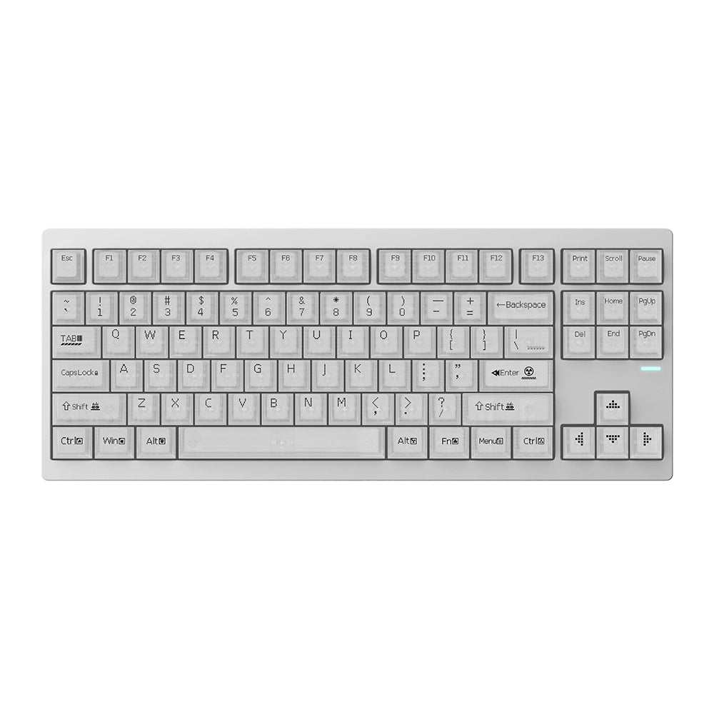 Darmoshark SK88 Pro Wireless ANSI US Blanc
