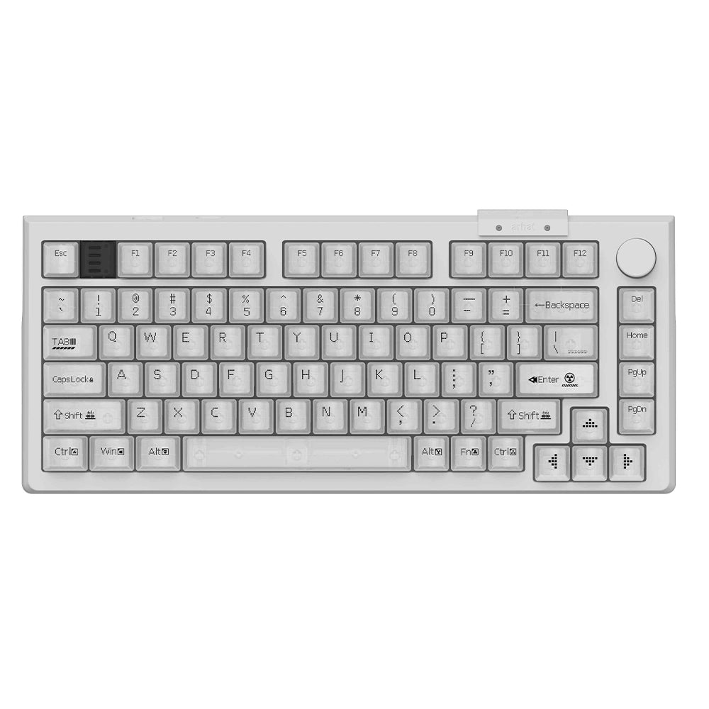 Darmoshark TOP75 Magnetic Wireless ANSI US White [Raesha]