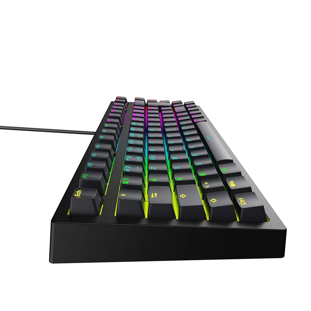 Designed By GG Red Blade 75 Edition QMK ISO FR Black