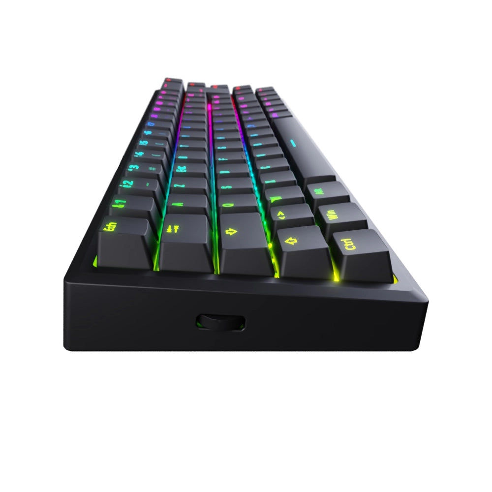 Designed By GG Dark Mage Edition QMK ISO FR Noir