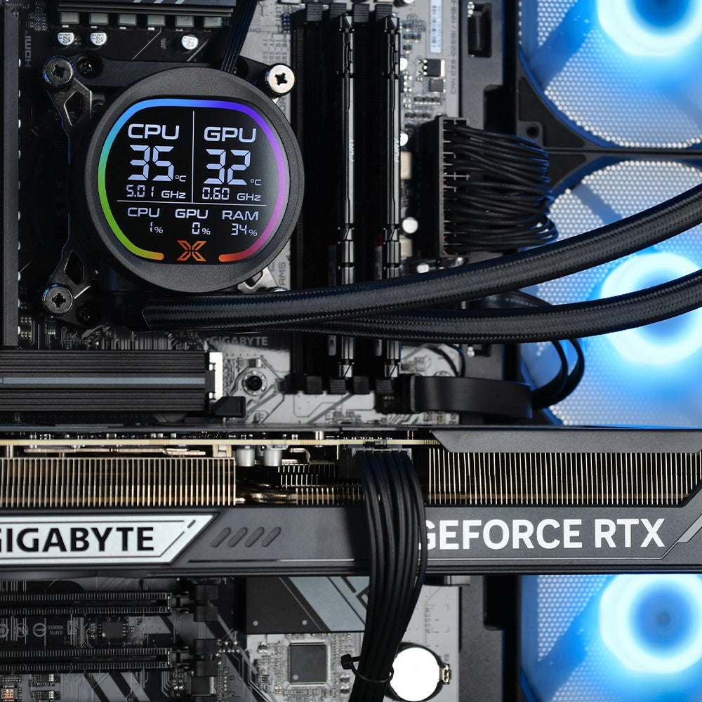EZ-Store Mythic - RTX 5080 - AMD Ryzen 7 9800X3D - 32GB DDR5 - SSD 1TB
