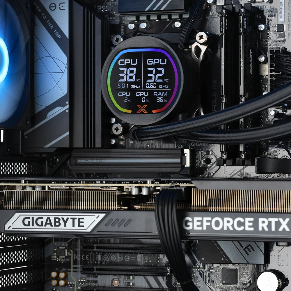 EZ-Store Mythic - RTX 5080 - AMD Ryzen 7 9800X3D - 32GB DDR5 - SSD 1TB