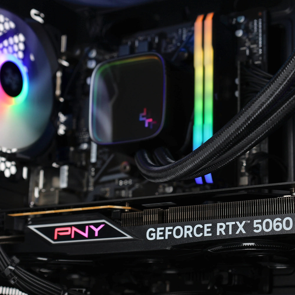 EZ-Store Raider - RTX 5060 - AMD Ryzen 5 5600 - 16GB DDR4 - SSD 1TB