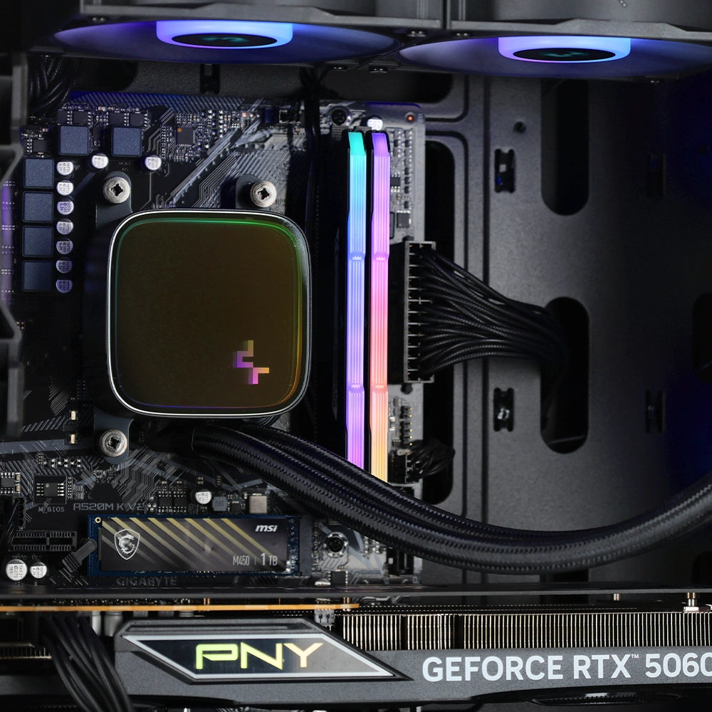 EZ-Store Raider - RTX 5060 - AMD Ryzen 5 5600 - 16GB DDR4 - SSD 1TB