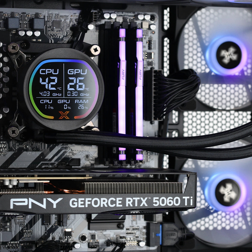 EZ-Store Veteran - RTX 5060 Ti - AMD Ryzen 5 7500F - 16GB DDR5 - SSD 1TB