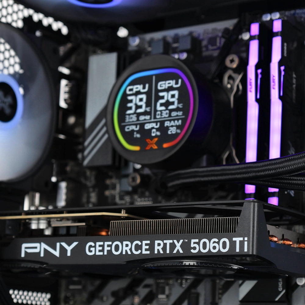 EZ-Store Veteran - RTX 5060 Ti - AMD Ryzen 5 7500F - 16GB DDR5 - SSD 1TB