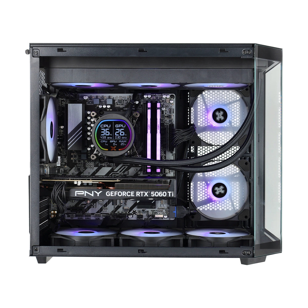 EZ-Store Veteran - RTX 5060 Ti - AMD Ryzen 5 7500F - 16GB DDR5 - SSD 1TB