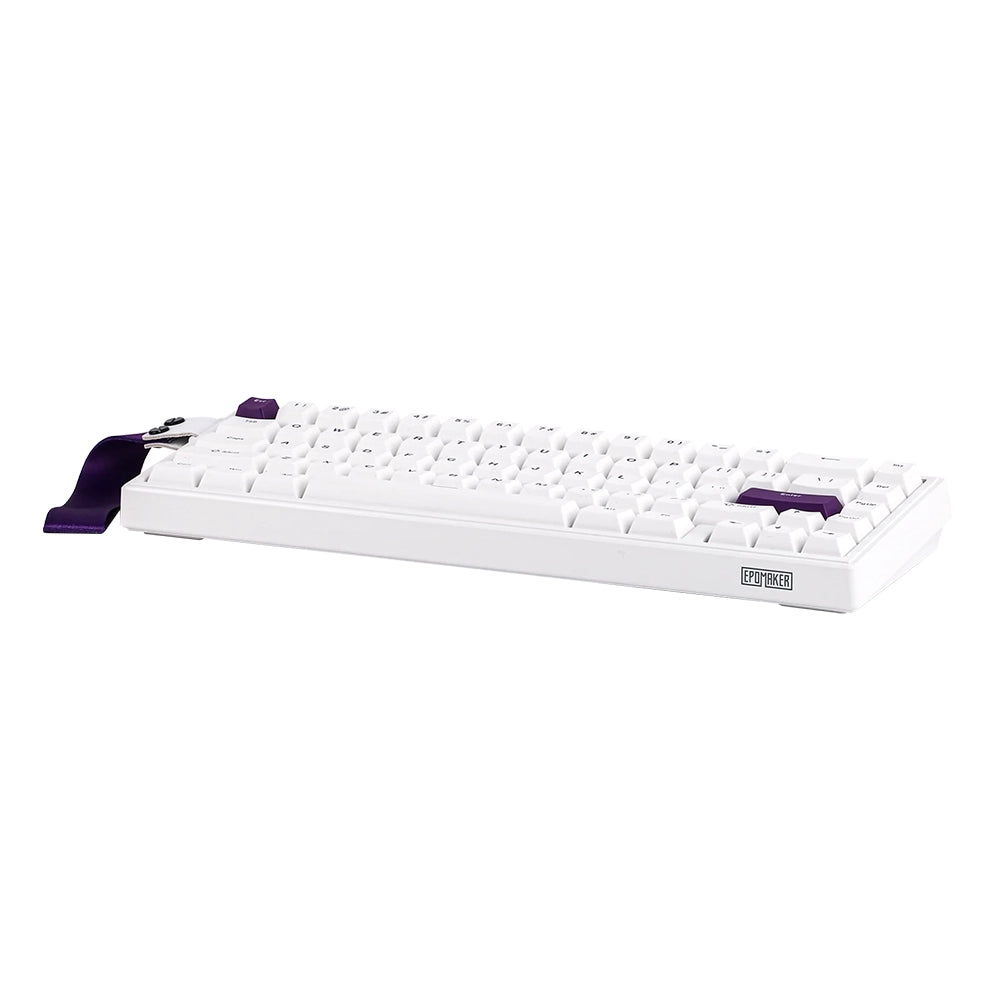 Epomaker HE68 ANSI US White/Purple