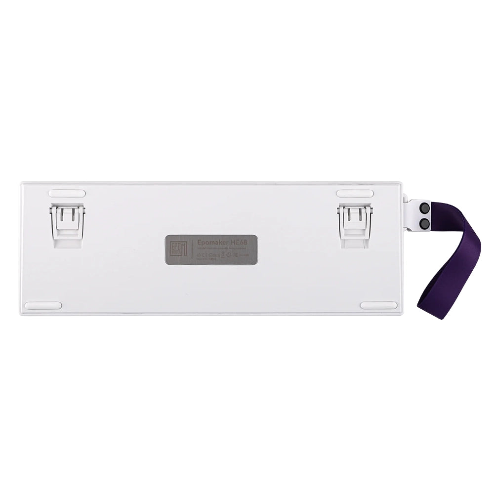 Epomaker HE68 ANSI US White/Purple