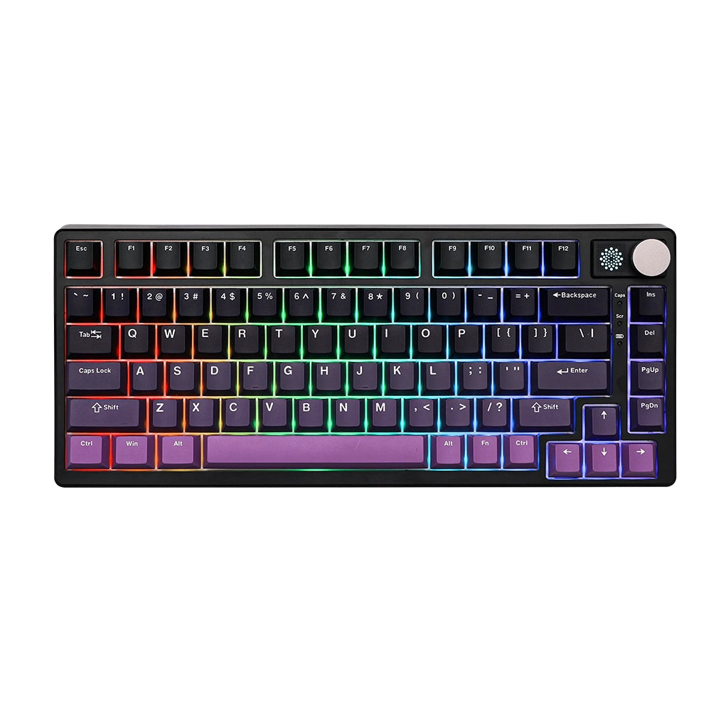 Epomaker HE75 Mag Wireless ANSI US Noir/Violet