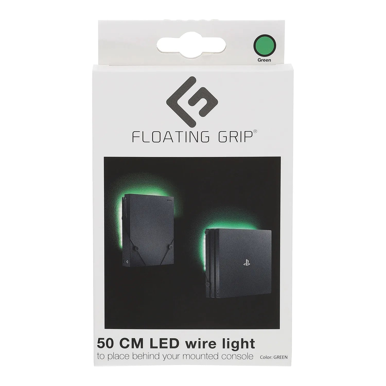 FLOATING GRIP Ruban LED Consoles Vert