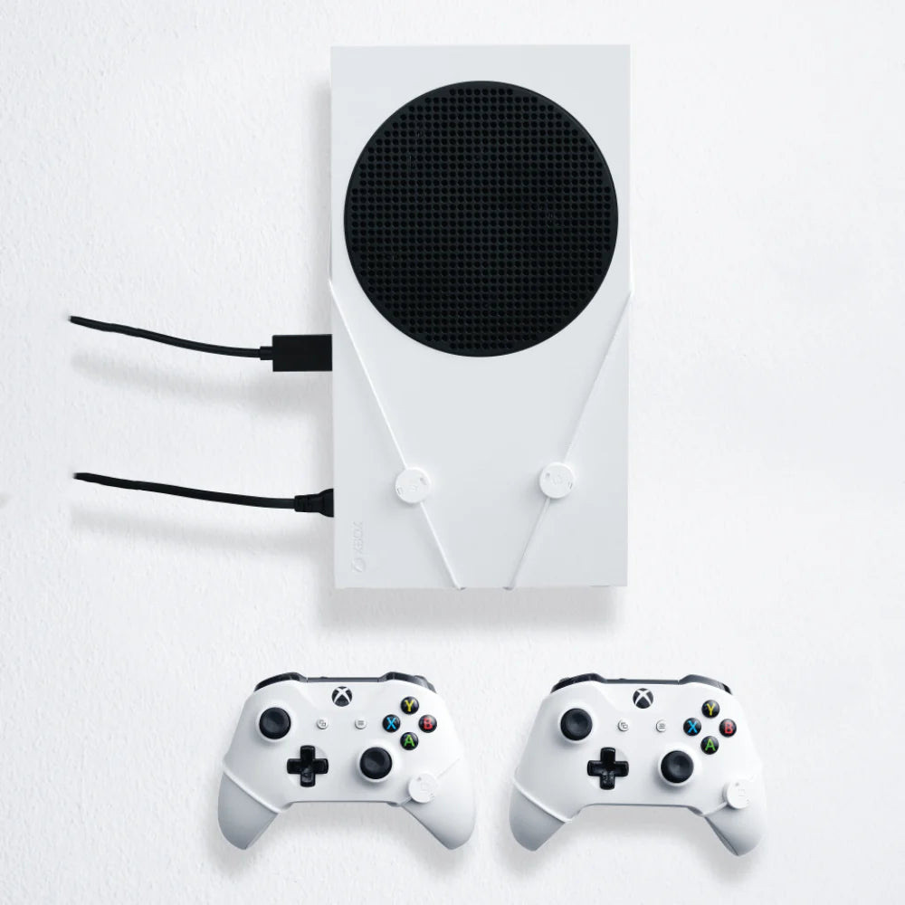 FLOATING GRIP Support Mural Xbox Series S Noir + 2 manettes
