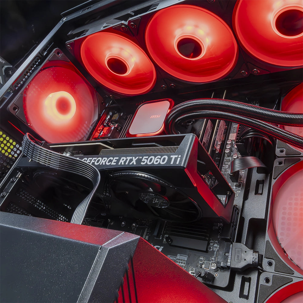 FlowUp Platinum - RTX 5060Ti 16GB - AMD Ryzen 7 5700X - 32GB DDR4 - SSD 1TB