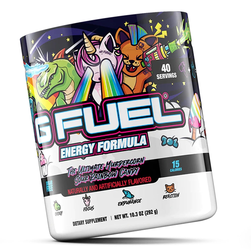 G Fuel The Ultimate Murdercorn Sour Rainbow Candy