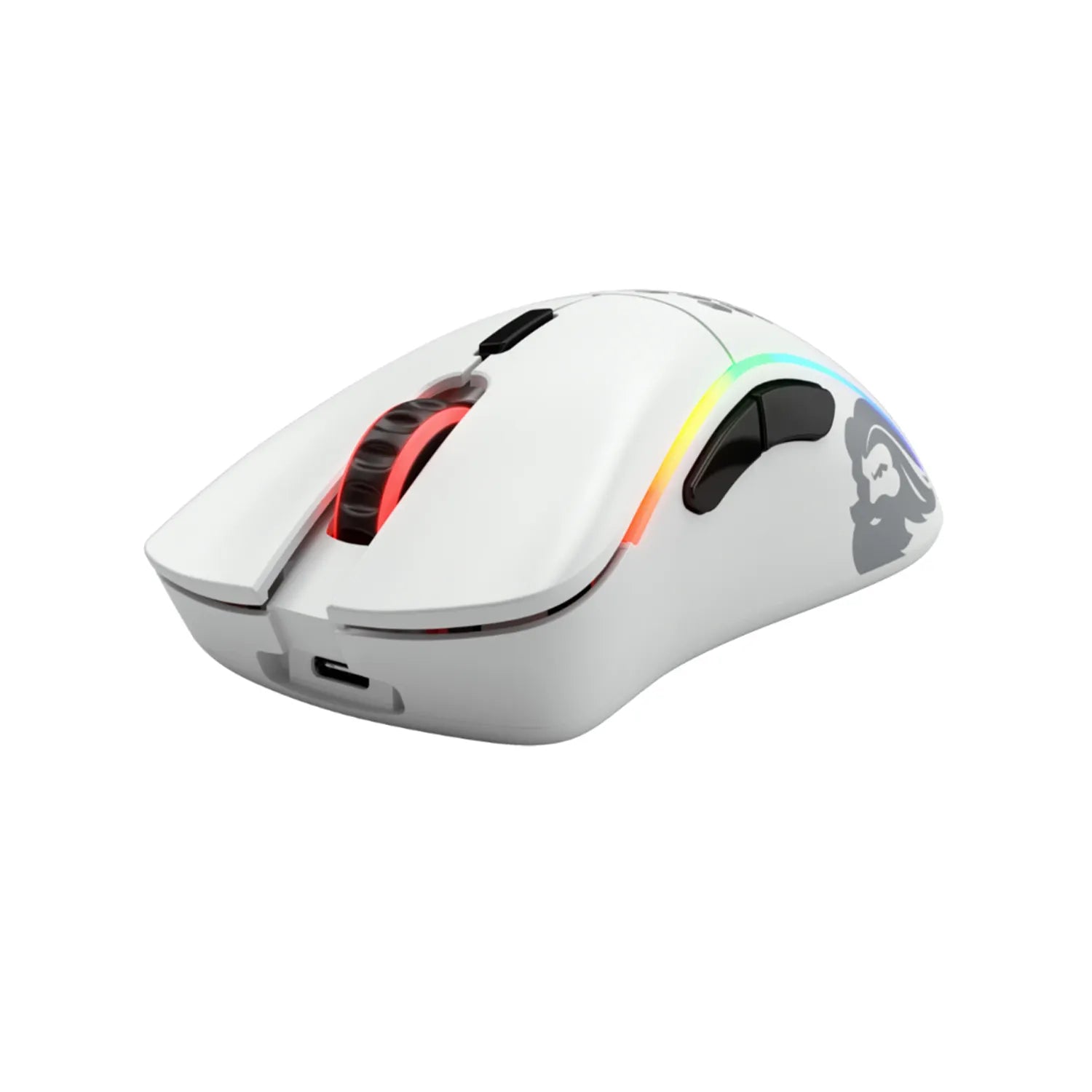 Glorious Model D Minus Wireless White Matte