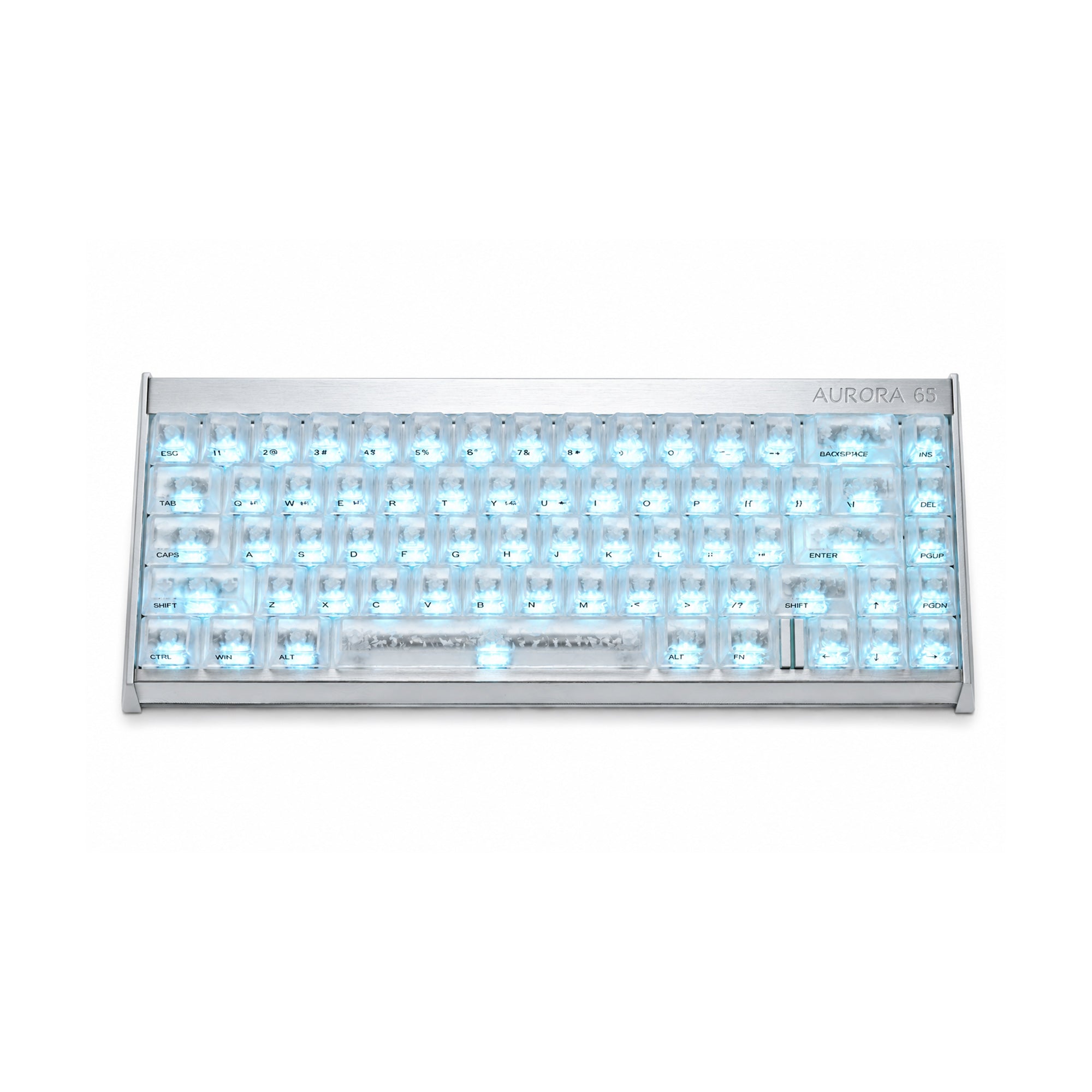 IPI Aurora 65 HE Pro Wireless ANSI US - Silver - Keyboards