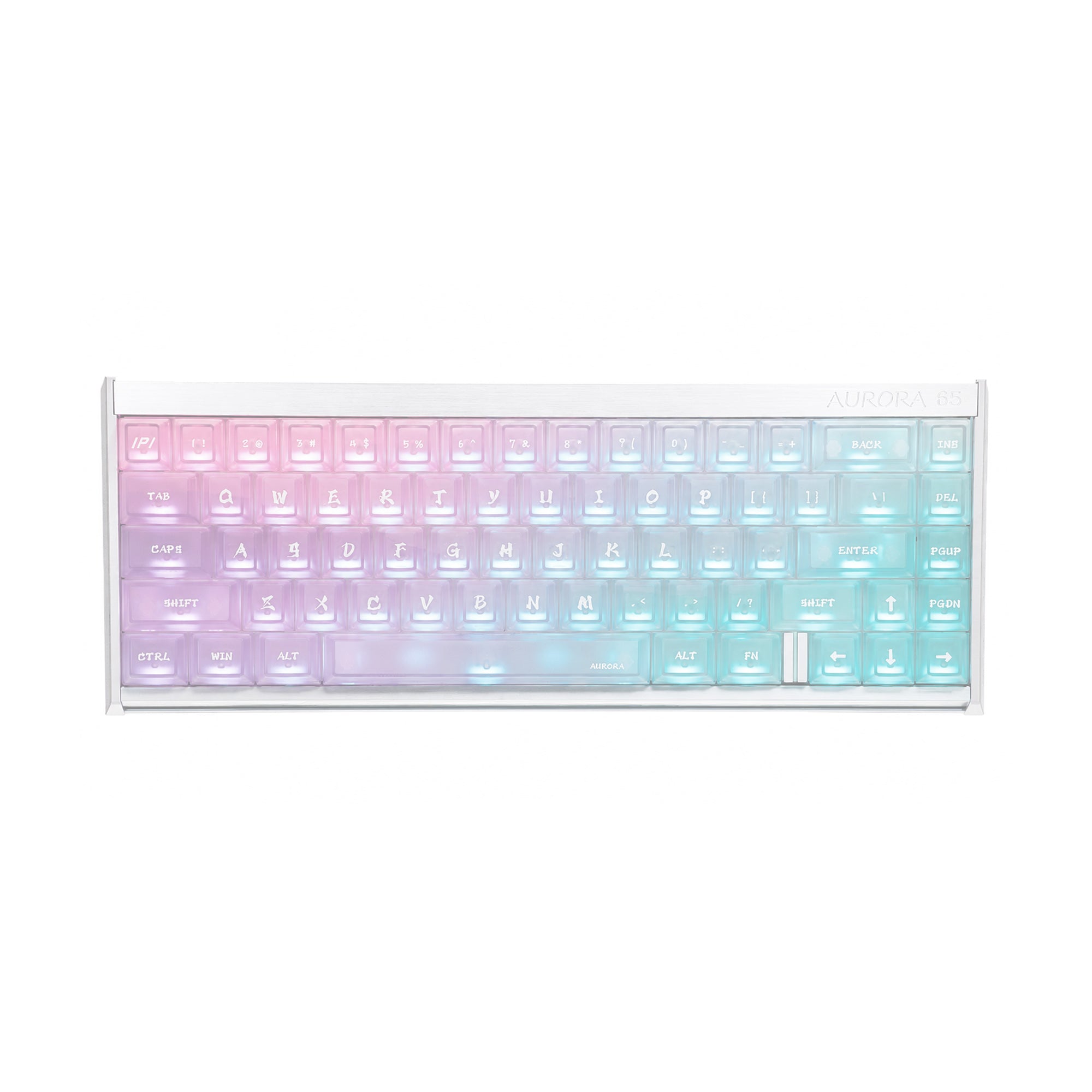 IPI Aurora 65 HE Pro Wireless ANSI US - Silver - Keyboards