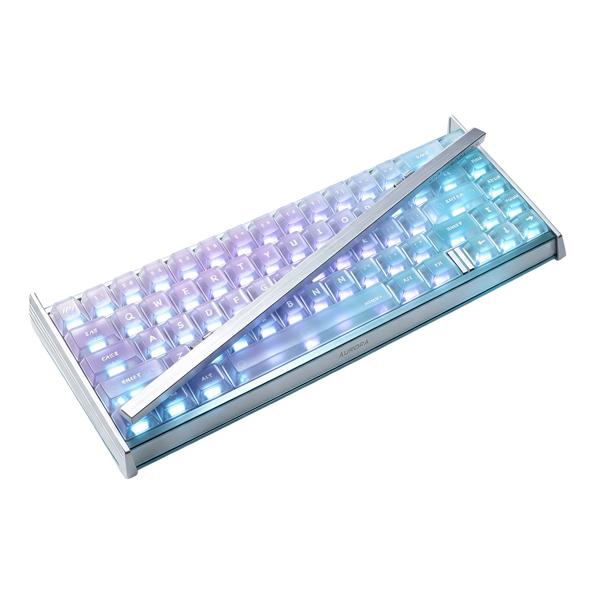 IPI Aurora 65 HE Pro ANSI US - Silver/Blue - Keyboards