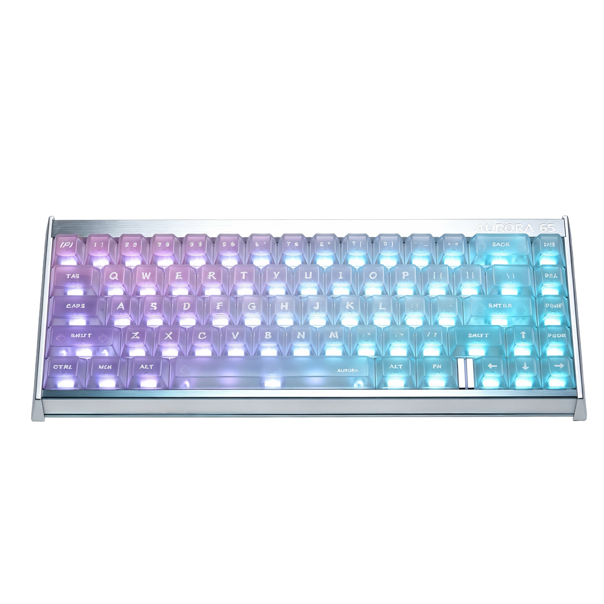 IPI Aurora 65 HE Pro ANSI US - Silver/Blue - Keyboards